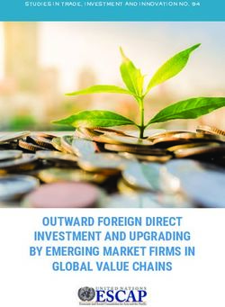 OUTWARD FOREIGN DIRECT INVESTMENT AND UPGRADING BY EMERGING MARKET FIRMS IN GLOBAL VALUE CHAINS