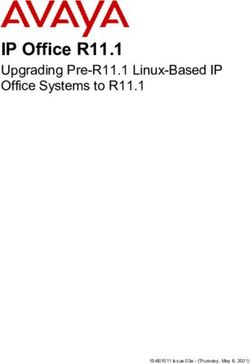 IP Office R11.1 Upgrading Pre-R11.1 Linux-Based IP Office Systems to R11.1 - 15-601011 Issue 03a - (Thursday, May 6, 2021)