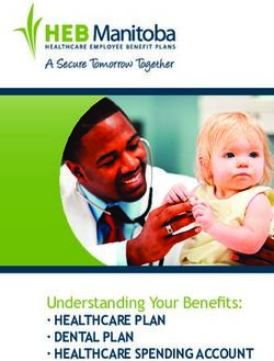 Understanding Your Benefits: HEALTHCARE PLAN DENTAL PLAN HEALTHCARE SPENDING ACCOUNT - HEB ...