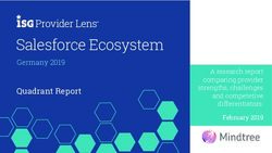 SALESFORCE ECOSYSTEM QUADRANT REPORT - GERMANY 2019 - MAGNET360
