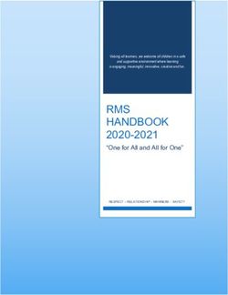 RMS HANDBOOK 2020-2021 - "One for All and All for One" - Rocky ...