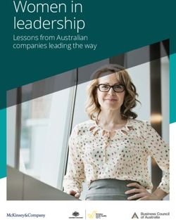 WOMEN IN LEADERSHIP LESSONS FROM AUSTRALIAN COMPANIES LEADING THE WAY - MCKINSEY & COMPANY