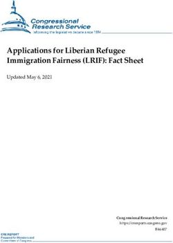 Applications for Liberian Refugee Immigration Fairness (LRIF): Fact Sheet - Updated May 6, 2021