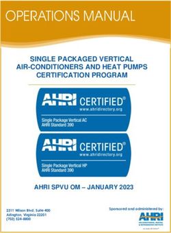 SINGLE PACKAGED VERTICAL AIR-CONDITIONERS AND HEAT PUMPS CERTIFICATION ...