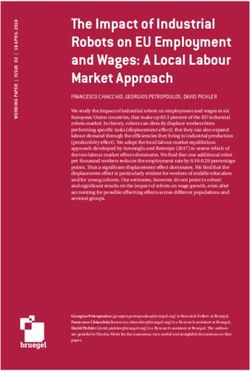 The Impact of Industrial Robots on EU Employment and Wages: A Local Labour Market Approach - Bruegel