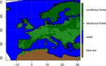 What determines the sign of the evapotranspiration response to afforestation in European summer? - Biogeosciences