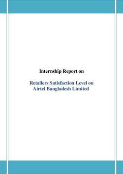 Internship Report on Retailers Satisfaction Level on Airtel Bangladesh Limited