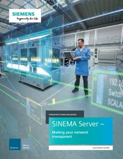 SINEMA Server - Making your network transparent - Industrial Communication - Siemens