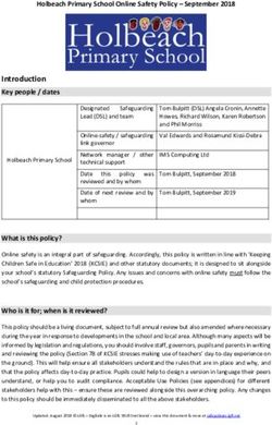 Introduction - Holbeach Primary School