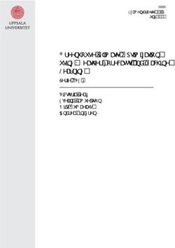 Greenhouse Climate Optimization using Weather Forecasts and Machine Learning - Serie TVE-F Victoria Sedig Evelina Samuelsson Nils Gumaelius Andrea ...
