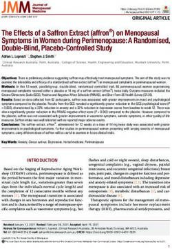 The Effects of a Saffron Extract (affron) on Menopausal Symptoms in Women during Perimenopause: A Randomised, Double-Blind, Placebo-Controlled ...