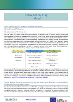 Active School Flag Ireland - CHRODIS