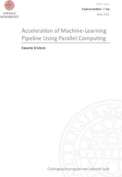 Accelera on of Machine-Learning Pipeline Using Parallel Compu ng