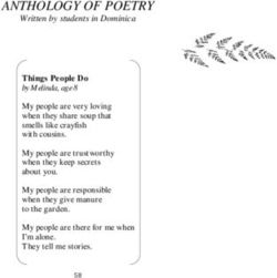 ANTHOLOGY OF POETRY - Hands Across the Sea