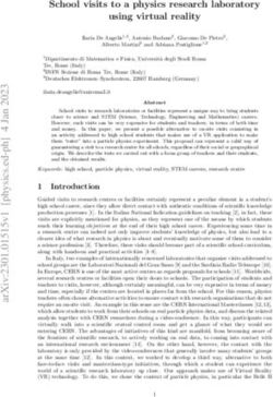 School visits to a physics research laboratory using virtual reality