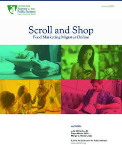 Scroll and Shop Food Marketing Migrates Online - January 2020 - Science in ...