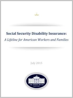 July 2015 - Social Security Disability Insurance: A Lifeline for American Workers and Families