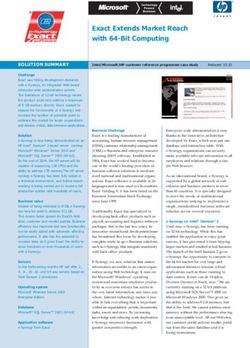 Exact Extends Market Reach with 64-Bit Computing