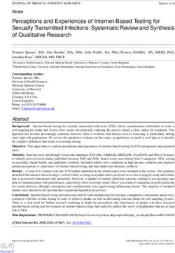 Perceptions and Experiences of Internet-Based Testing for Sexually Transmitted Infections: Systematic Review and Synthesis of Qualitative Research