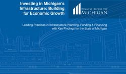 Investing in Michigan's Infrastructure: Building for Economic Growth - Leading Practices in Infrastructure Planning, Funding & Financing with Key ...