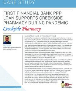 FIRST FINANCIAL BANK PPP LOAN SUPPORTS CREEKSIDE PHARMACY DURING PANDEMIC