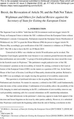 Brexit, the Revocation of Article 50, and the Path Not Taken: AURA Home