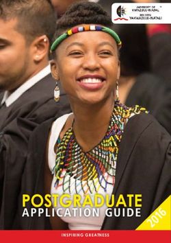 POSTGRADUATE APPLICATION GUIDE 2016 - Applications to UKZN