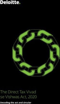 The Direct Tax Vivad se Vishwas Act, 2020 - Decoding the act and circular - Deloitte