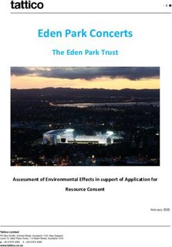 Eden Park Concerts The Eden Park Trust - Assessment of Environmental ...