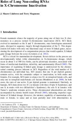 Roles of Long Non-coding RNAs in X-Chromosome Inactivation