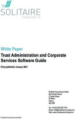 White Paper Trust Administration and Corporate Services Software Guide