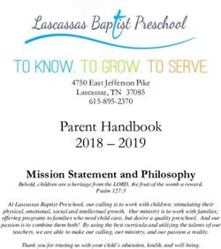 Parent Handbook 2018 2019 - Mission Statement and Philosophy - Nccdn.net