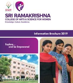 Information Brochure 2019 - Explore and be Empowered