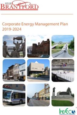 Corporate Energy Management Plan 2019-2024 - City of Brantford
