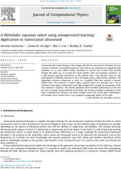 Journal of Computational Physics - UCL Biomedical Ultrasound Group