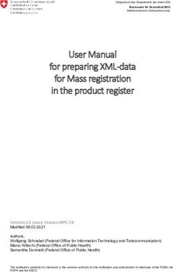 User Manual for preparing XML-data for Mass registration in the product register