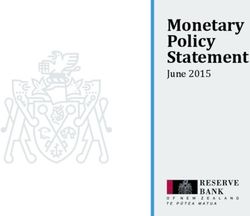 June 2015 Monetary Policy