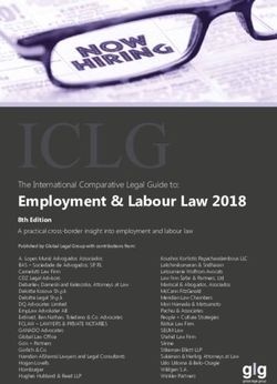 Employment & Labour Law 2018 - The International Comparative Legal Guide to: Deloitte