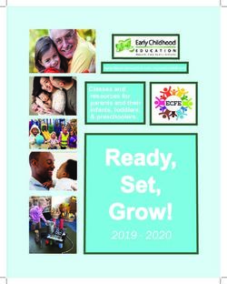 Ready, Set, Grow! 2019 2020 - Classes and resources for parents and their infants, toddlers, & preschoolers.