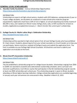 GENERAL LOCAL SCHOLARSHIPS - PALUMBO FAMILY FOUNDATION - VARIOUS SCHOLARSHIPS OPPORTUNITIES - DUPAGE COUNTY