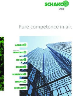 Pure competence in air - SCHNEIDER Elektronik