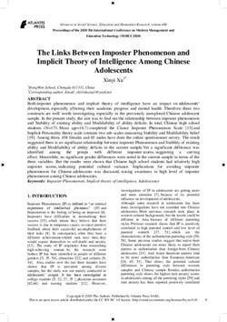 The Links Between Imposter Phenomenon and Implicit Theory of Intelligence Among Chinese Adolescents