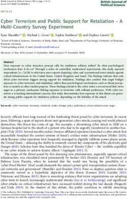 Cyber Terrorism and Public Support for Retaliation - A Multi-Country Survey Experiment