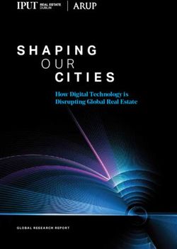 O U R How Digital Technology is Disrupting Global Real Estate - IPUT