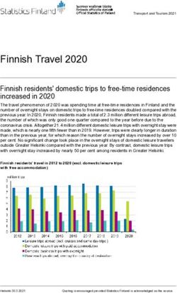 Finnish Travel 2020 Finnish residents' domestic trips to free-time residences increased in 2020 - Tilastokeskus