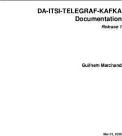 DA-ITSI-TELEGRAF-KAFKA - Documentation Release 1 Guilhem Marchand - the ITSI module ...
