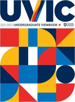 2021-2022 UNDERGRADUATE VIEWBOOK - University of Victoria