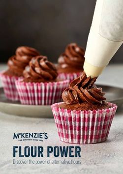 FLOUR POWER DISCOVER THE POWER OF ALTERNATIVE FLOURS - MCKENZIE'S FOODS