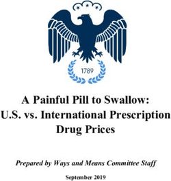 A Painful Pill to Swallow: U.S. vs. International Prescription Drug Prices - Prepared by Ways and Means Committee Staff - Ways and ...