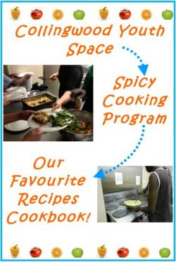 Collingwood Youth Space Spicy Cooking Program